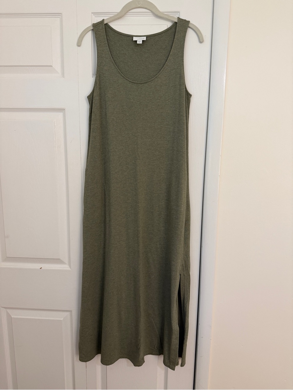 J. Jill Olive Sleeveless Maxi Dress - Picture 6 of 6